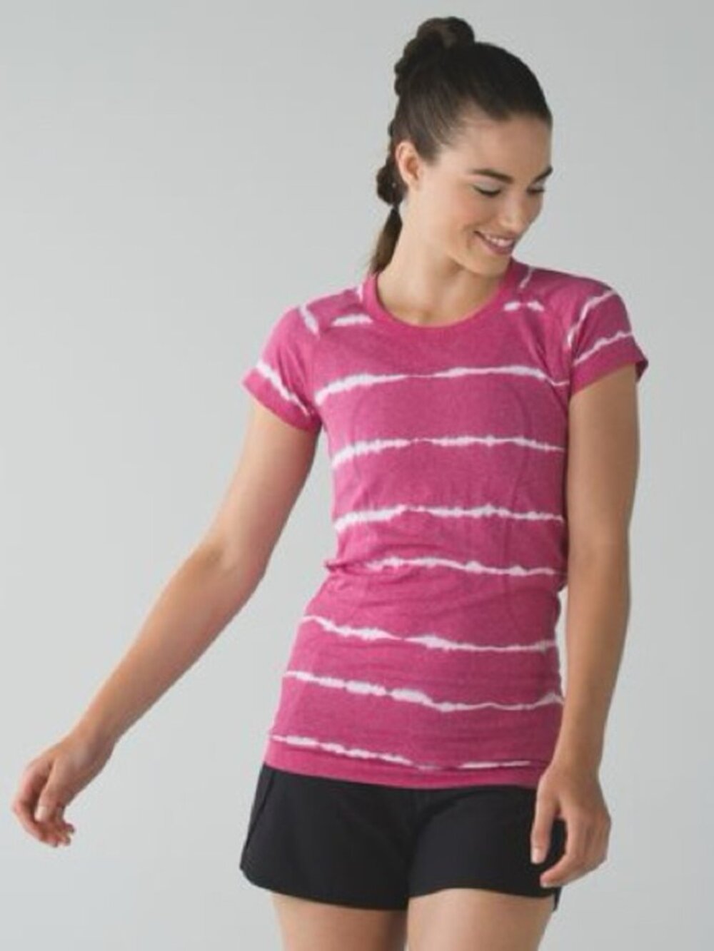 Lululemon Swiftly Tech Crew Tye Dye Top